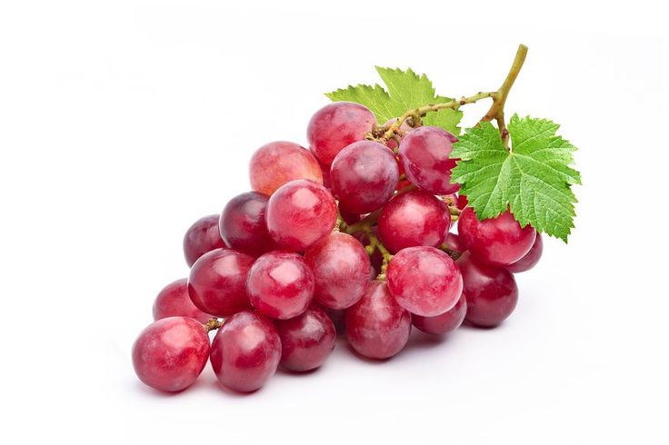 Red grapes