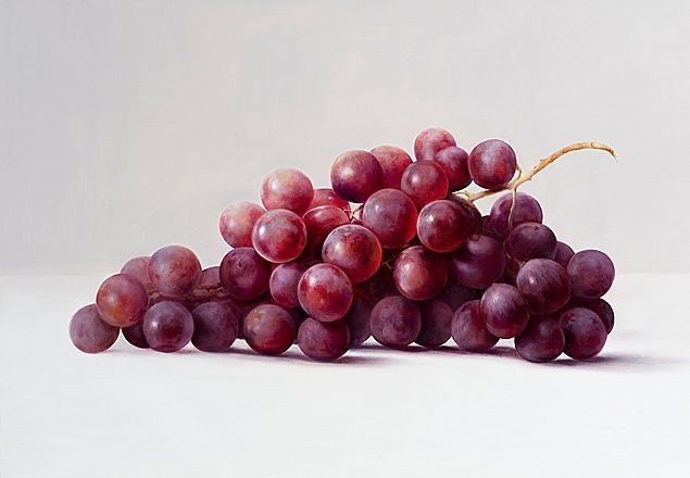 Red grapes