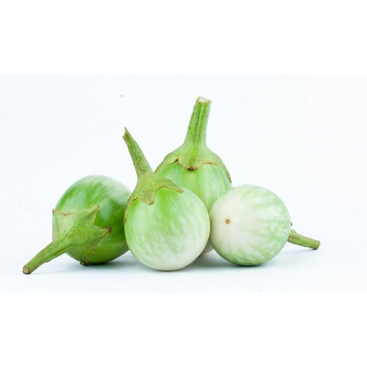 White eggplants